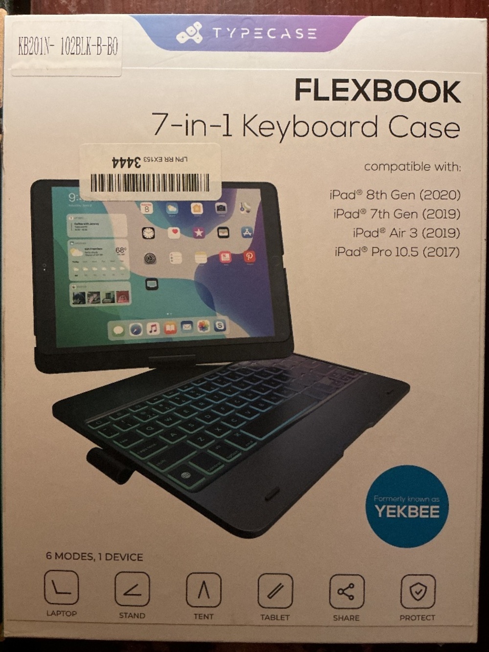 Typecase Flexbook 7 in 1 Keyboard Case